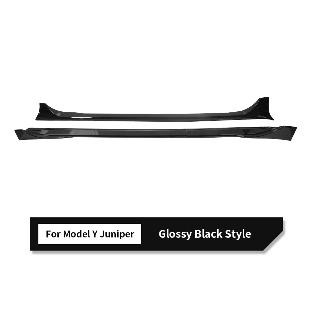 Tesla Model Y Juniper Split Design ABS Side Skirts