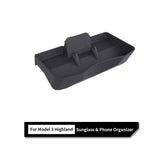 Multifunctional Phone Holder Tray for 2024+ Tesla Model 3 Highland & 2026 Model Y Juniper