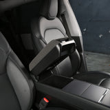 Plush Center Armrest with Drawers for Tesla Model Y Juniper 2025+