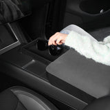 Plush Center Armrest with Drawers for Tesla Model Y Juniper 2025+
