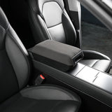Plush Center Armrest with Drawers for Tesla Model Y Juniper 2025+