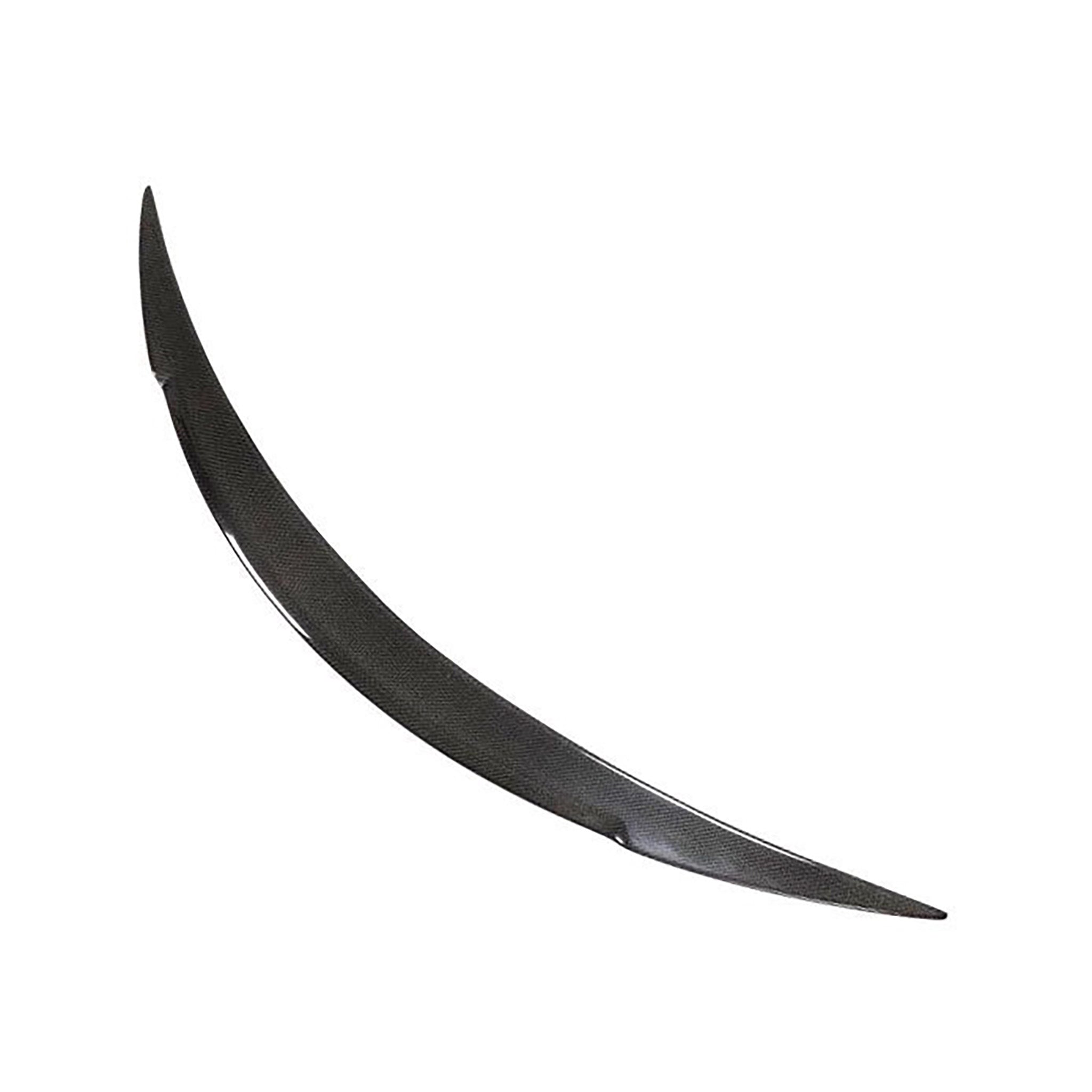 Tesla Model S Real Carbon Fiber Rear Spoiler - High-Gloss Aerodynamic Upgrade for Enhanced Performance & Style (2016-2025)