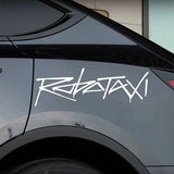 Tessgo Robotaxi Exterior Sticker Decal PVC Vehicle Identification