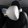 View of Premium Adjustable Headrest Pillow installed on Tesla Models S/3/X/Y