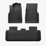 Premium All-Weather Floor Mats for Tesla Model Y Juniper 2025+ - Custom Fit