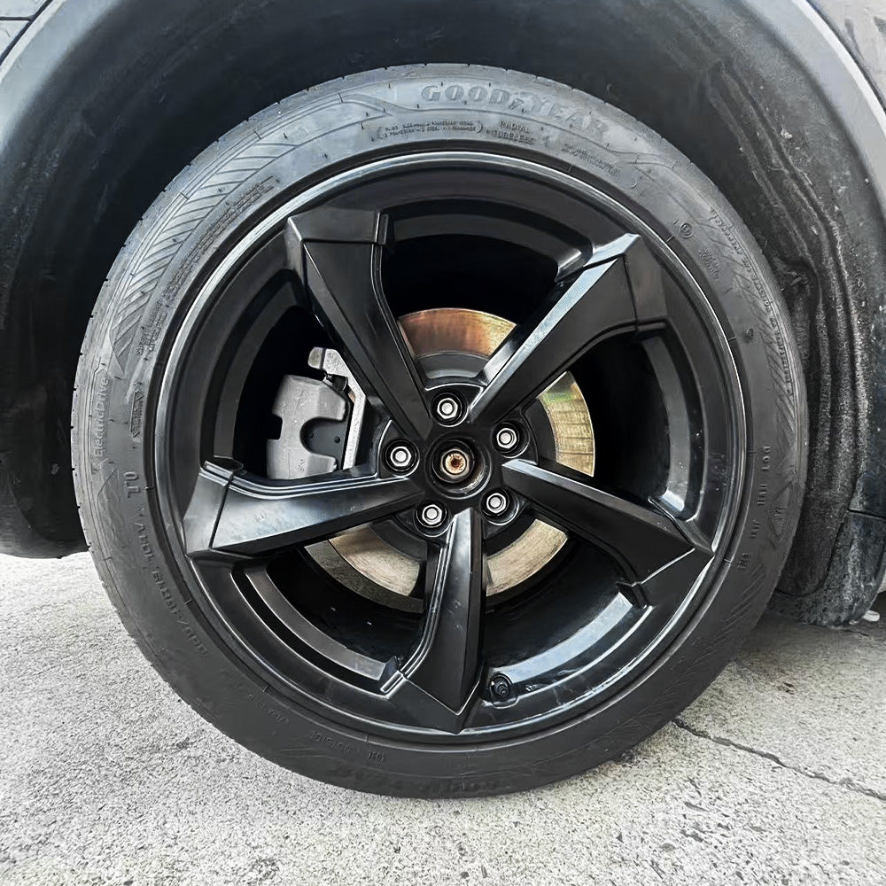 Premium Rim Protector for Model Y Juniper (2026+) 19" Crossflow Wheels – Curb Rash Protection, OEM Fit & Stylish Upgrade