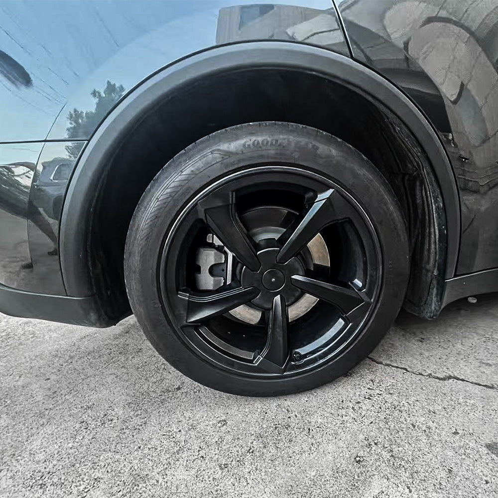 Premium Rim Protector for Model Y Juniper (2026+) 19" Crossflow Wheels – Curb Rash Protection, OEM Fit & Stylish Upgrade