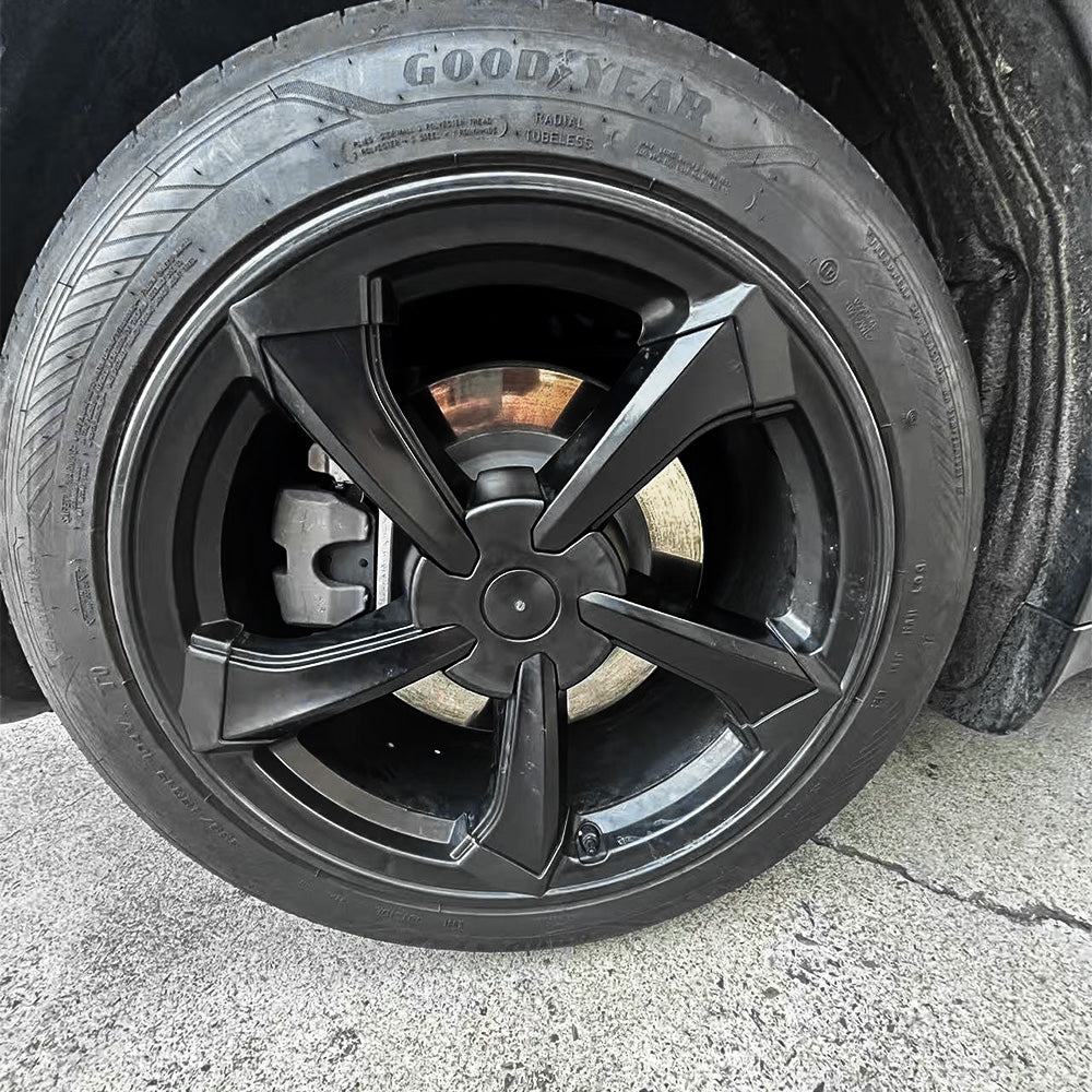 Premium Rim Protector for Model Y Juniper (2026+) 19" Crossflow Wheels – Curb Rash Protection, OEM Fit & Stylish Upgrade