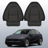 Premium Seat Back Kick Protector for Tesla Model Y Juniper 2025+ | Waterproof, OEM-Matched Design with Storage Pocket