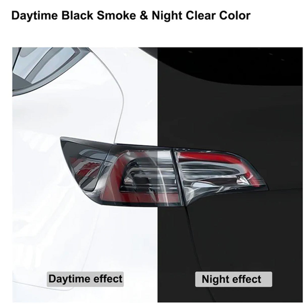 Premium UV-Activated Taillight Protective Film for Tesla Model 3/Y/X/S/Highland | Sleek, Durable & Customizable Tint