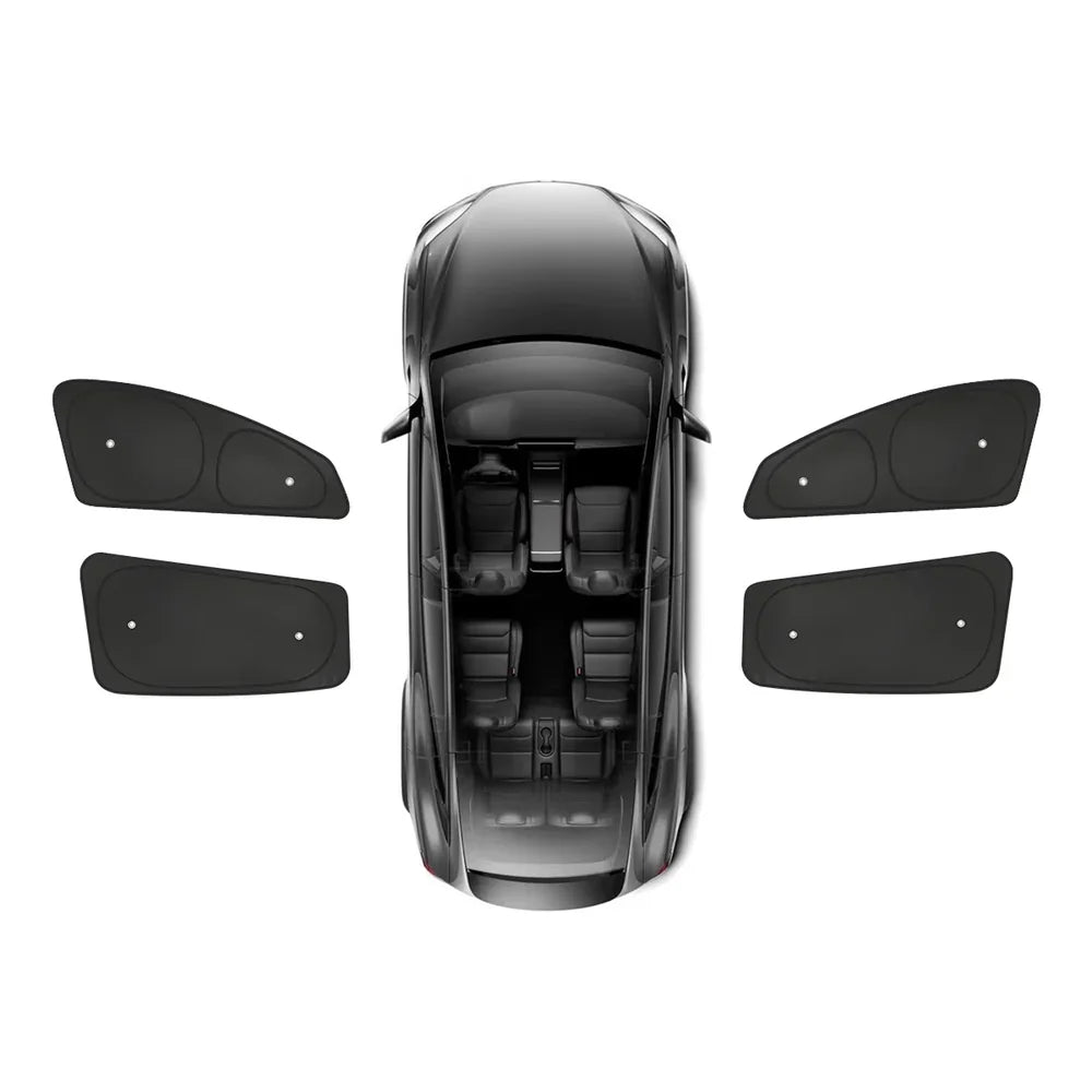 Privacy & UV Heat Insulation Window Sunshade for Tesla Model YL 6-Seater 2026+