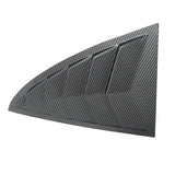 Racing-Style Rear Side Quarter Window Louvers for Tesla Model 3 2017-2024