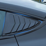 Racing-Style Rear Side Quarter Window Louvers for Tesla Model 3 2017-2024