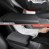 Raised Armrest Cover with Hidden Storage for Tesla Model Y L 2026+