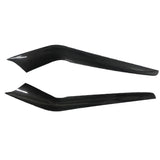 Glossy finish carbon fiber center console side Panel Covers for Tesla Model Y Juniper – white background product shot