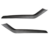 Matte finish carbon fiber center console side panel Covers for Tesla Model Y Juniper – white background product shot