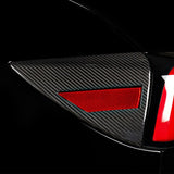 Tesla vehicle Carbon Fiber Charging Port trim
