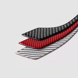black/red/white carbon fiber 3 options