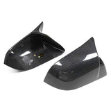 Rear Carbon Fiber Mirror Caps For Tesla Model 3 & Y by Teego