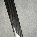 Real Carbon Fiber Trunk Chrome Trim For Tesla Model S 2015-2020