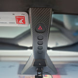 Real Carbon Fiber Cybertruck Shift Buttons Overhead Console Trim Cover