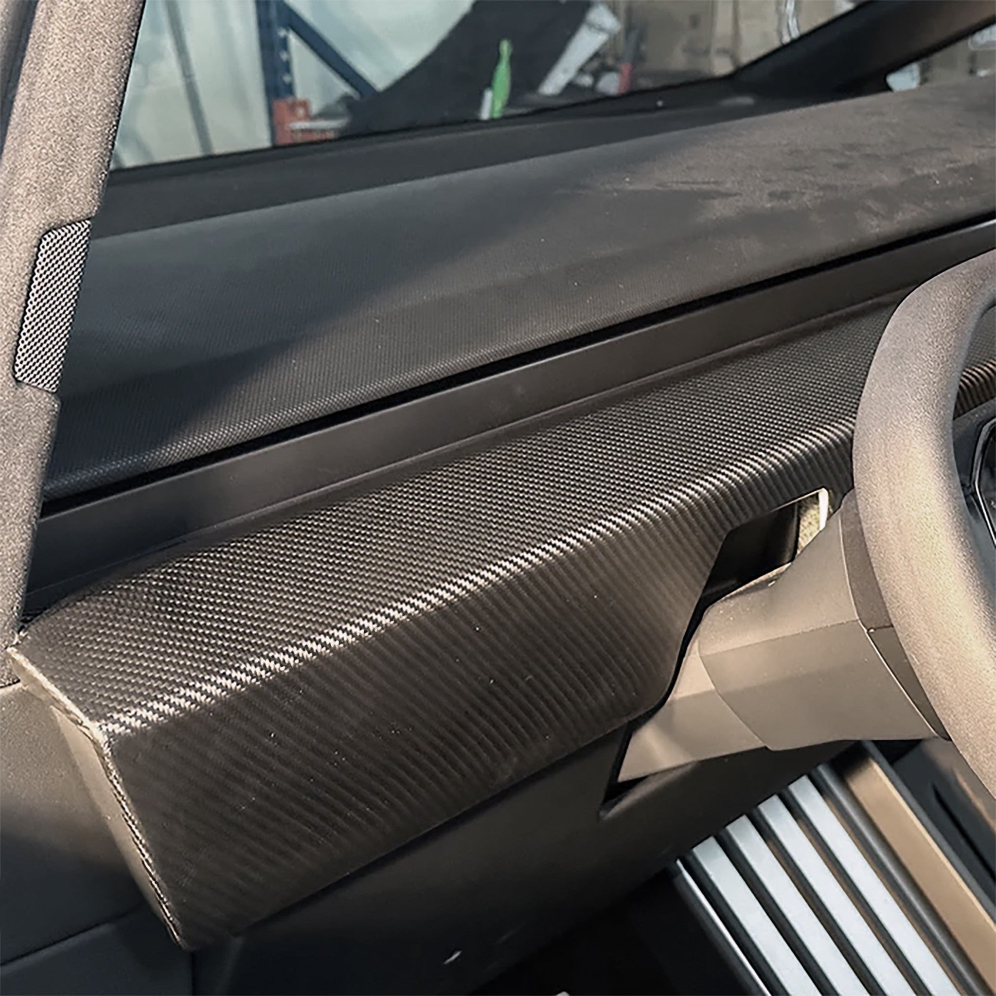 Tessgo Carbon Fiber Dashboard Cover for Cybertruck