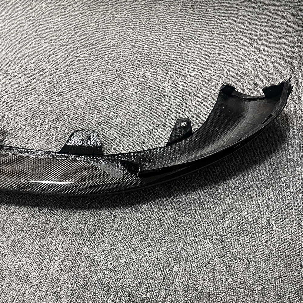 Real Carbon Fiber Front Lip for Tesla Model Y Juniper| OEM-Style Replacement