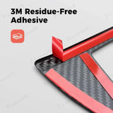 [Real Carbon Fiber] GT-Style Side Mirror Cover Caps for Tesla Model YL 2026+