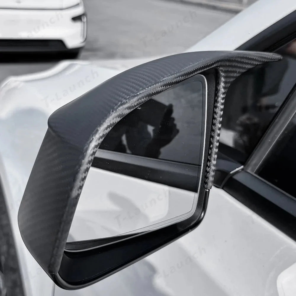 [Real Carbon Fiber] GT-Style Side Mirror Cover Caps for Tesla Model YL 2026+