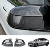 [Real Carbon Fiber] GT-Style Side Mirror Cover Caps for Tesla Model YL 2026+