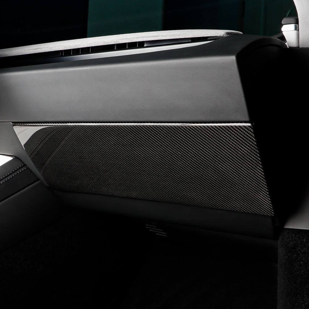 Tesla Model Y/3 Juniper Carbon Fiber Glove Box Cover