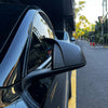Real Carbon Fiber Mirror Caps For Tesla Model 3 / Y & 2024+ Model 3 Highland