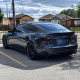 Real Carbon Fiber RZ Style Trunk Spoiler for Tesla Model 3 Highland – Performance Aero Upgrade