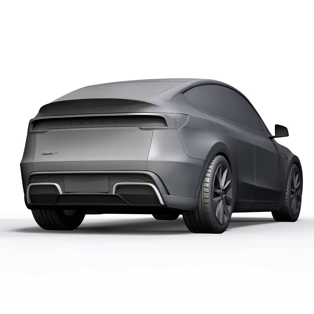 Real Carbon Fiber Rear Bumper Trim for Tesla Model Y Juniper