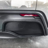 Real Carbon Fiber Rear Bumper Trim for Tesla Model Y Juniper