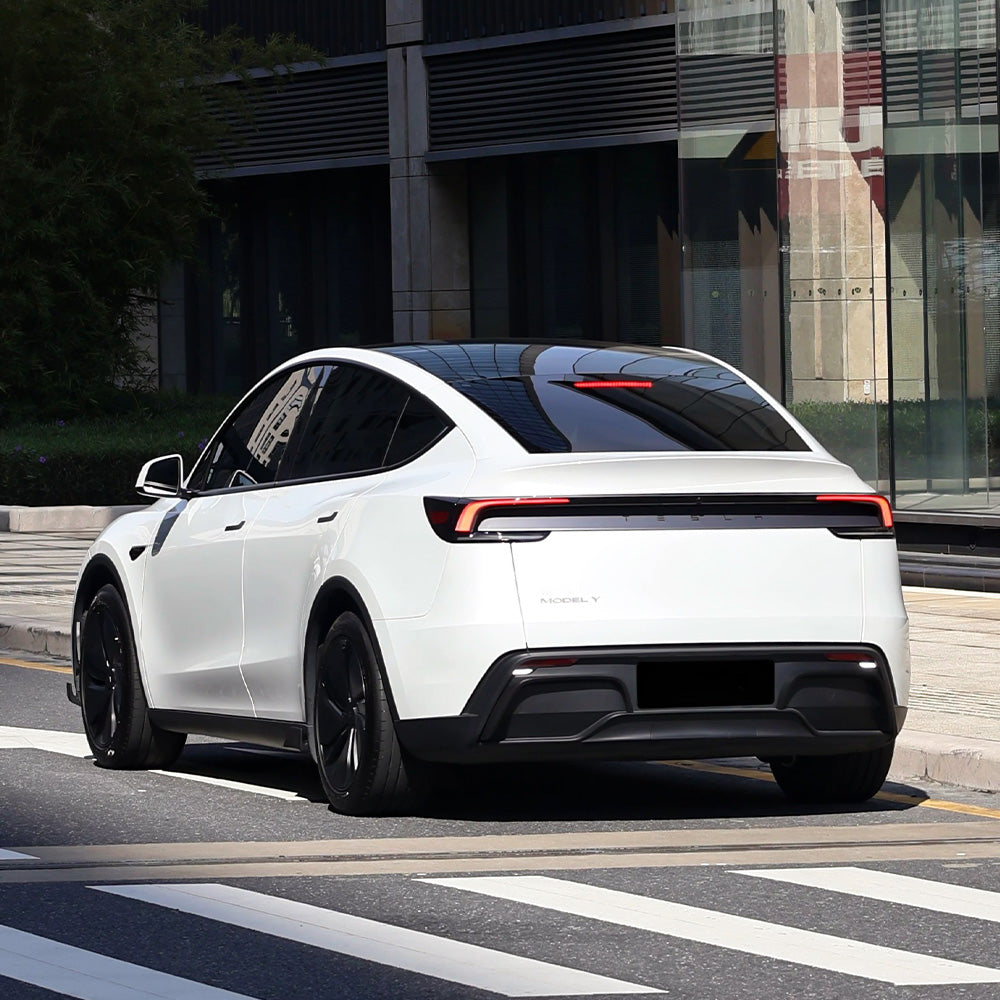 Real Carbon Fiber Rear Bumper Trim for Tesla Model Y Juniper