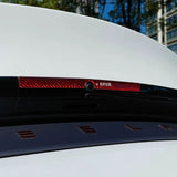 Real Carbon Fiber Trunk Button Accent Sticker for Tesla Model Y Juniper – Black/Red/White