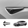 [Real Carbon Fiber] Turn Signal Camera Overlay Covers For Tesla Model Y L 2026+ (2 Pcs)