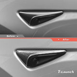 [Real Carbon Fiber] Turn Signal Camera Overlay Covers For Tesla Model Y L 2026+ (2 Pcs)