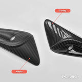 [Real Carbon Fiber] Turn Signal Camera Overlay Covers For Tesla Model Y L 2026+ (2 Pcs)