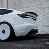 Real Carbon Fiber V-Style Spoiler for Tesla Model 3 Highland (2024+)