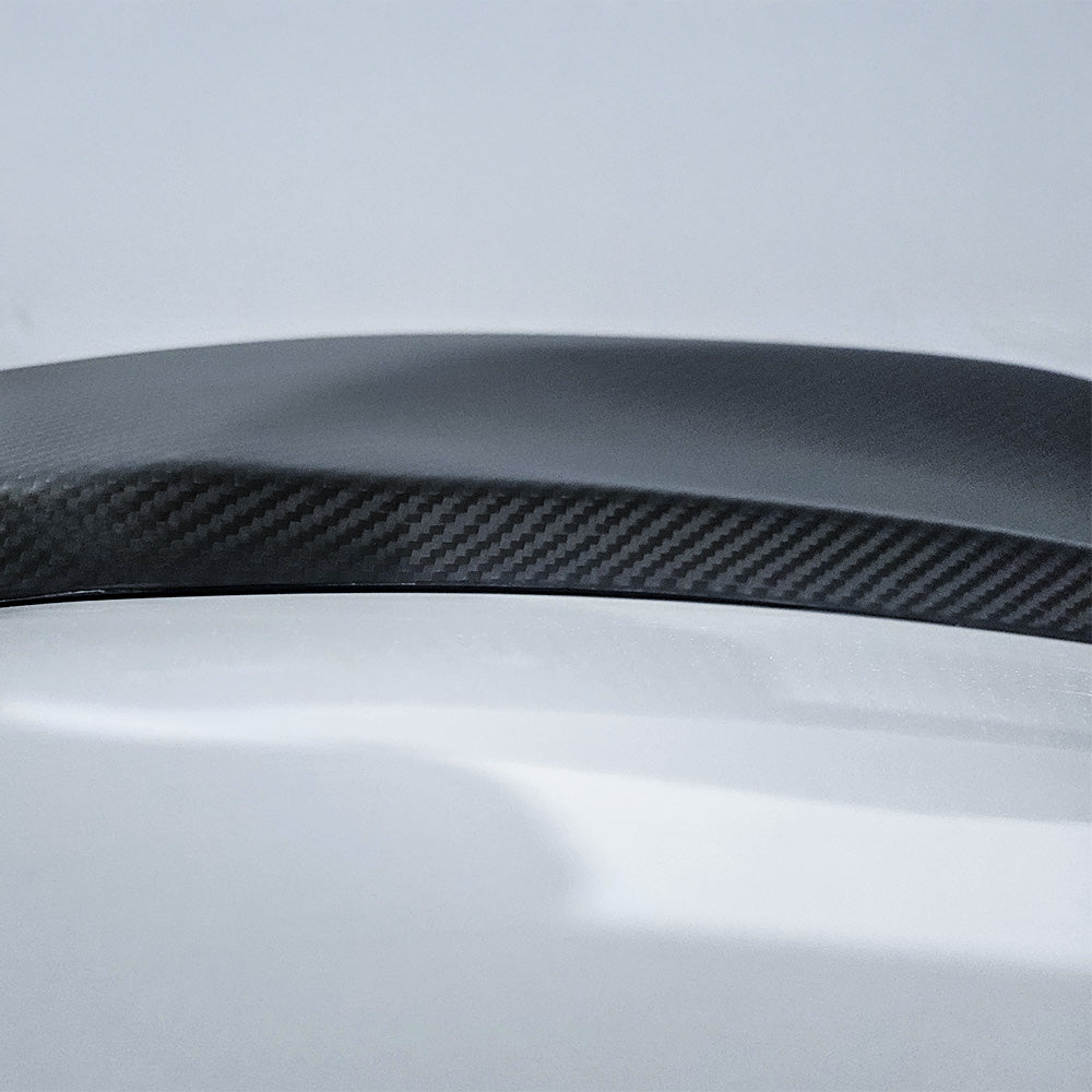 Real Carbon Fiber V-Style Spoiler for Tesla Model 3 Highland (2024+)