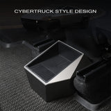 Rear Center Console Organizer Storage Box For Tesla Model Y - Cybertruck Style