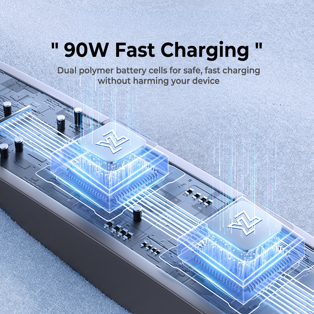 90W fast charging