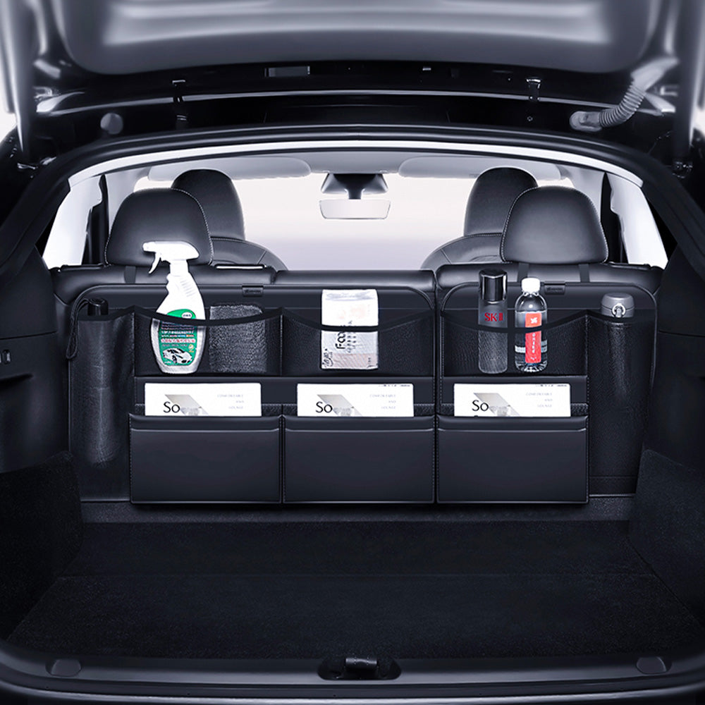 Rear seat back storage bags set for Tesla Model 3 Highland & Model Y Juniper