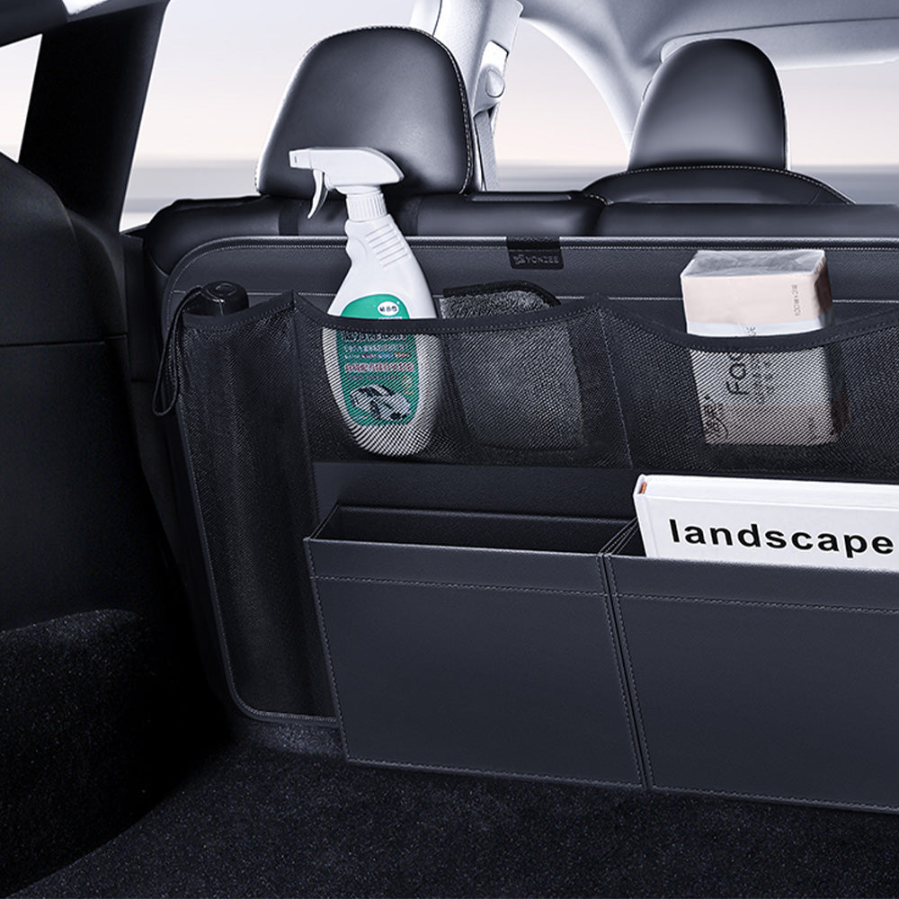 Rear seat back storage bags set for Tesla Model 3 Highland & Model Y Juniper