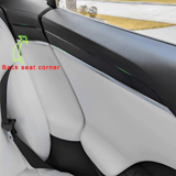 Premium Real Carbon Fiber Interior Door Trim Kit for Tesla Model S/X | OEM Fit & Plaid Compatible 2021-2026+