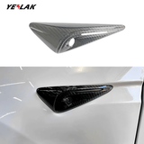 Teego Tesla 2024+ Model 3 & Model Y Real Carbon Fiber Side Camera Covers