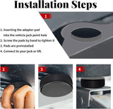 Heavy-Duty Rubber Jack Pad/Puck for Tesla Model S3XY