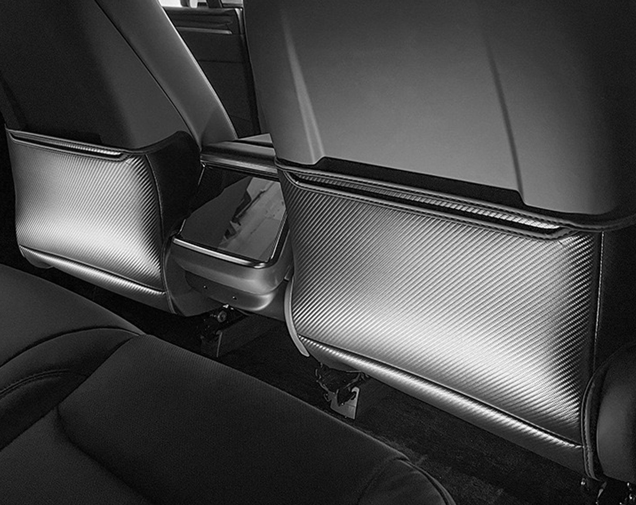 Seat Back Kick Protector Mats For Tesla Model S/X